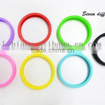 Rainbow Color Multifunctional Universal Silica Gel Hand Ring photo-2