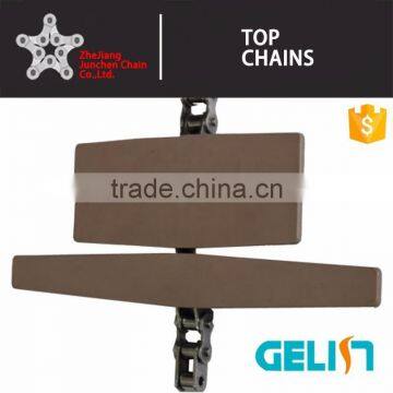 Plastic Side Flexing Flat Top Chains for Bottle Snap-on Gripper Roller Chains photo-3