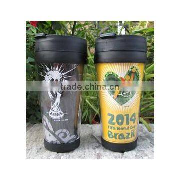 Plastic Double Wall Mug photo-4