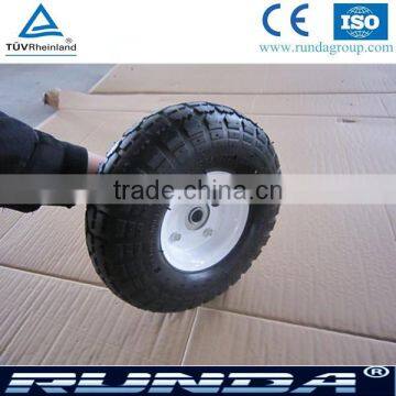 hot sales 10inches tread cart wheel