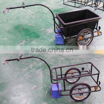 Double Wheel Plastic Bike Trailer for European Market photo-2