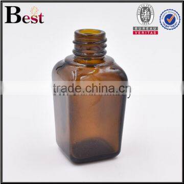 New 2017 Essential Oil 15ml 30ml Glass Dropper Bottle Empty Amber Square Shape 30ml Glass Dropper Bottle photo-4