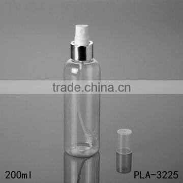 Clear 2017 Hot New Products Cosmetic Fragrance Perfume Round Shoulder 200ml Hot Sale Price Plastic Spray Bottle of Water photo-2