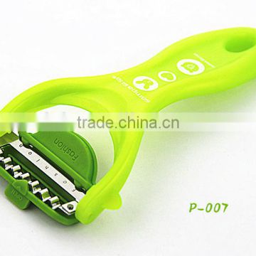 P007 Kasun Y shpae swiss julienne peeler with maganet can stand on fridge