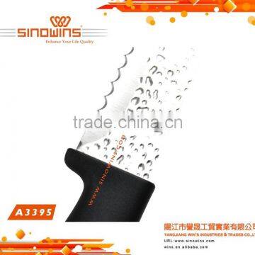 A3395-b Special Design Air-flow Dots Stamped 5pcs Stainless Steel Knife Set photo-5