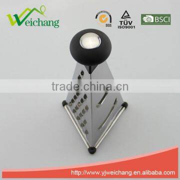 WCGT201 3 Sides Vegetable Kitchen Graters Stainless Steel Cheese Carrot Grater photo-2