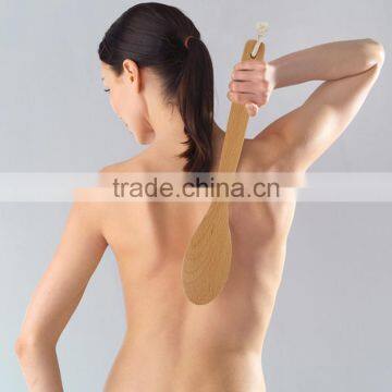 41.5 X 7.5cm Back Body Bath Wood Brush Massager photo-2