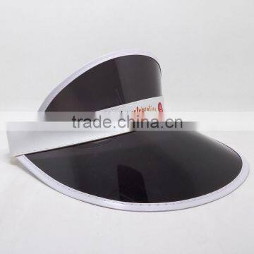 Hot Sale Fashion Transparent Colors PVC Hat For Unisex Sun Hat photo-2