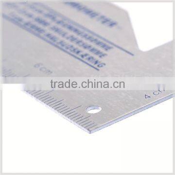 Kearing Luxury Aluminum Metric Patchwork Quilting Rulers for Graphic Artists Measuring Gauge #5700A photo-3