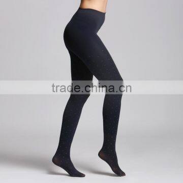 Hot Selling Custom Colorful Ladies Winter Fleece Leggings Brush Tights photo-4