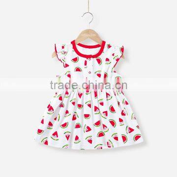 Mom and Bab 2017 Summer Baby Children Clothes Girl Nice Dress Party Wear Factory Price photo-4