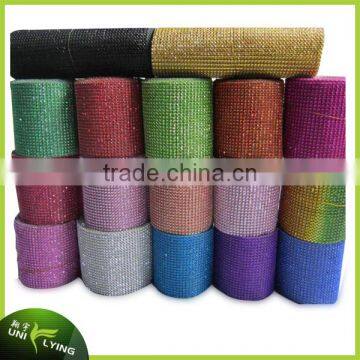 Wholesale Variety Crystal Rhinestone Trim Diamond Sheet Trimming Plastic Mesh Rhinestones photo-2