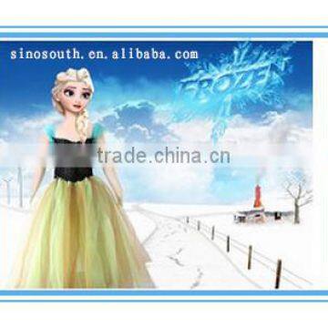 Frozen Princess Elsa Tutu Dress Children Costume photo-3