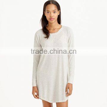 new deisgn nightshirt nude sleepwear in wholesale