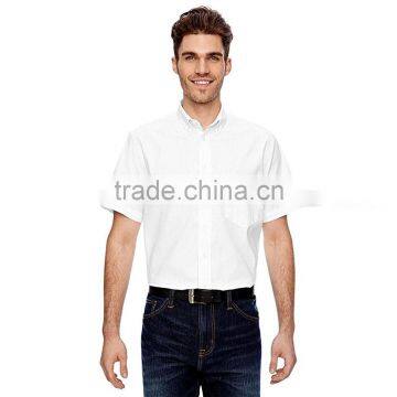 Mens Uniform Shirt Short Sleeve Working Shirt for Men