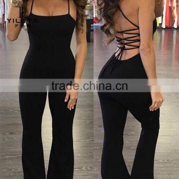 Women Rompers and Jumpsuits 2017,party Wear Jumpsuits Women 2017 Long Pant Polyester photo-3