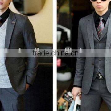 High quality & best workmanship & handsome korean suit for men