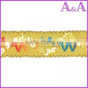 Wholesale Black Braided Embroidered Woven Decorative Metal Chain Trim photo-5