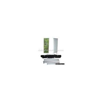 Single Side Fixed Pole L Banner Stand