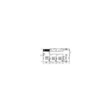 Layout Anti - Rusted Steel Frame Container Chalet with Living Area for Vacation
