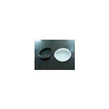 83mm Food Grade Black / White PP Products Lid For Paper Tube