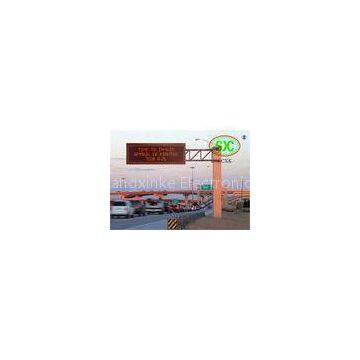 High resolution waterproof Outdoor Small LED Screen For Road / highway message