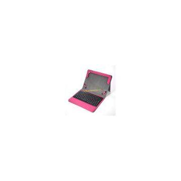 iPad2 bluetooth keyboard with leather case