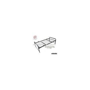 single metal  bed