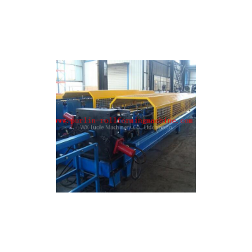 Downspout roll forming machine