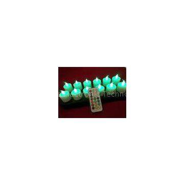 12 color flameless induction rechargeable electric LED candles of NI-MH battery