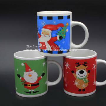 decal porcelain coffee mug gift product promotion can be OEM