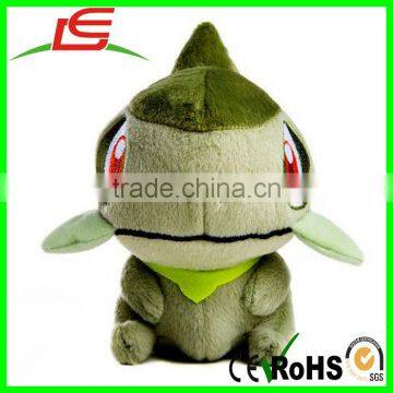 Plush Stuffed Chibi Kibago Axew Pokemon Cute Dinosaur Green