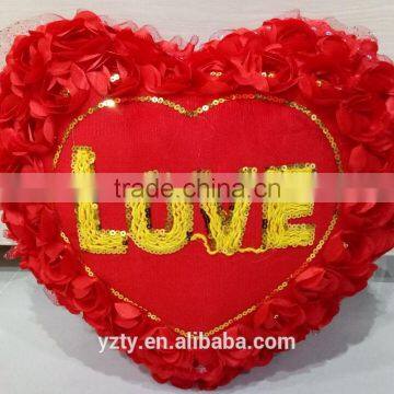 Valentine Promotional Red Heart Body Pillow