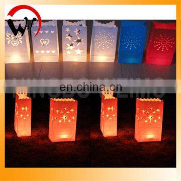 hot sales flame retardant wax candle bags