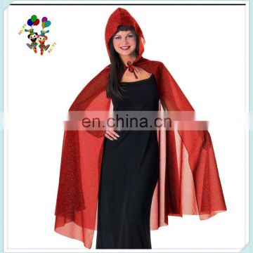 Adult Womens Halloween Party Red Hooded Fancy Dress Capes HPC-0527