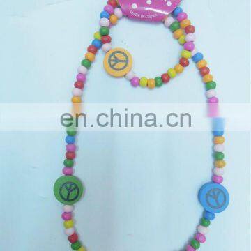 children colorful beads baby jewelry set