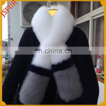 Hign quality wholesale women fox fur fashionable scarf