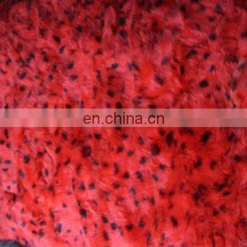 multi color dyed soft feeling rabbit fur skin for garment and decoration use