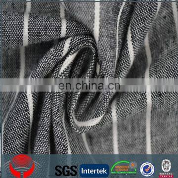 Keqiao Fabric Linen55%cotton45% Strip Fabric photo-2