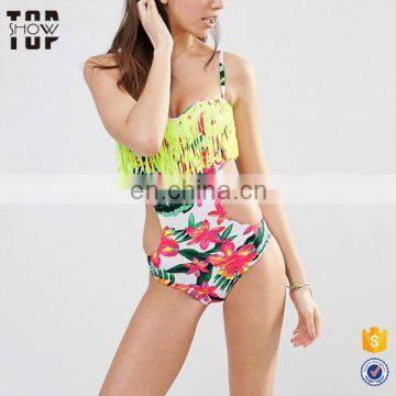 2017 Trending Products Sexy Swimwear for Women Beach Wear Ladies With Tassels photo-2