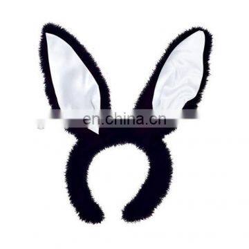 Party accessories Cute plush black rabbit ears