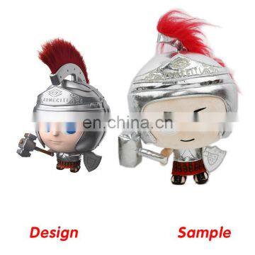 China Wholesale Cheap Stuffed Warrior Plush Game Doll Toy Custom Embroidered Plush Toy photo-2