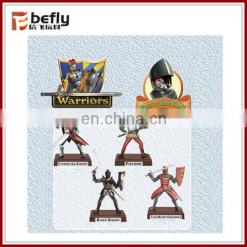 Table decoration mini plastic warrior figure