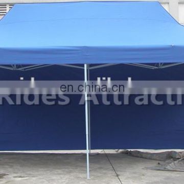 Blue Color Steel Frame Folding Tent For Outdoor