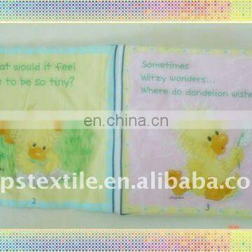 Beautiful Cute Duck Printing Kid Cotton Colorful Customized Handkerchief