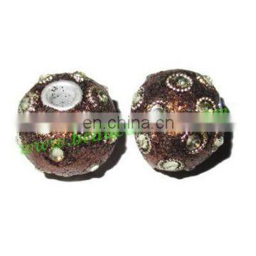 Kashmiri Beads (lakh Beads, Bollywood Beads), Size 17x19mm