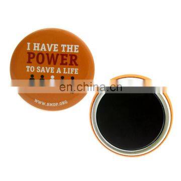 brand names advertising custom make 1 inch round magnets