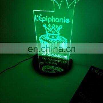 Best Selling LED acrylic display stand led display light