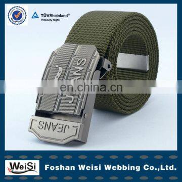 Polyester /PP/Nylon Web Belt Military Tactical Canvas Belt For Mens