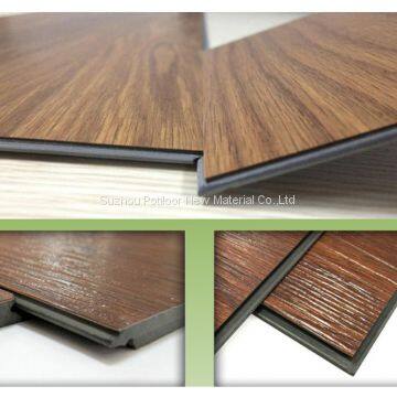 SPC Floor Vinyl Flooring Sheet Tiles Slotted Click Lock 4.2mm Thickness 0.7mm Wear Layer photo-2